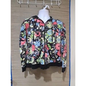 Christopher A Banks Floral Sweatshirt, Sz L
